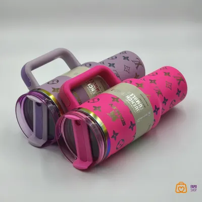 ماگ تامبلر استنلی طرح لویی ویتون