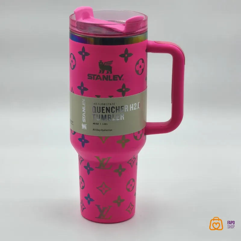 ماگ تامبلر استنلی طرح لویی ویتون