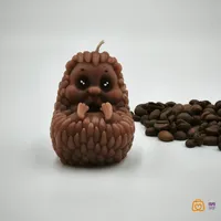 شمع دست ساز جوجه تیغی