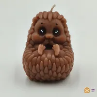 شمع دست ساز جوجه تیغی