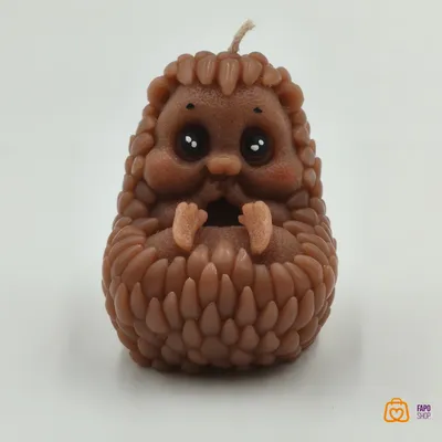 شمع دست ساز جوجه تیغی