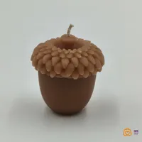 شمع دست ساز طرح بلوط