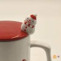 ماگ کریسمسی درب دار