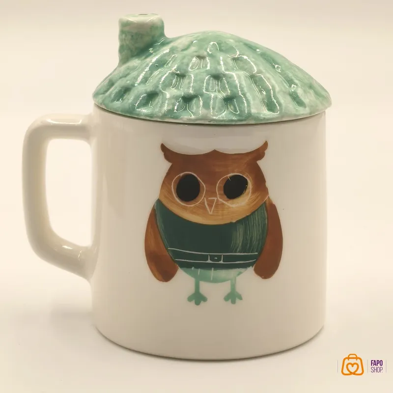 ماگ سرامیکی طرح جغد