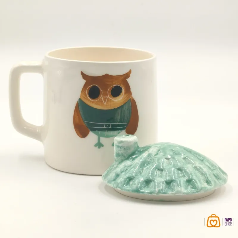 ماگ سرامیکی طرح جغد