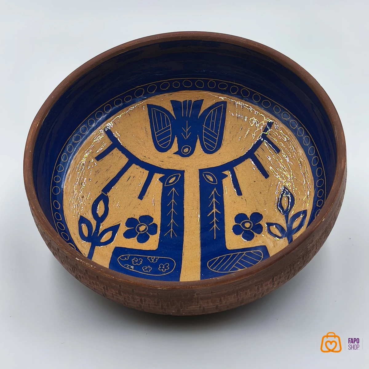 تصویر شکلات خوری دست ساز سفالی