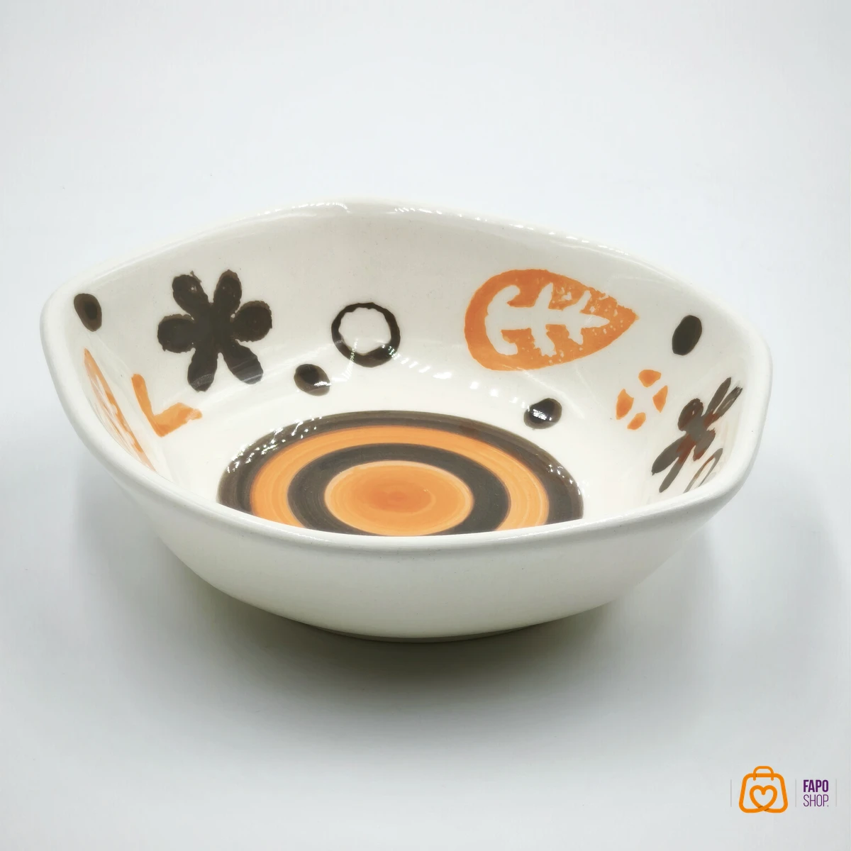 تصویر کاسه  مینیمال دست ساز سرامیکی