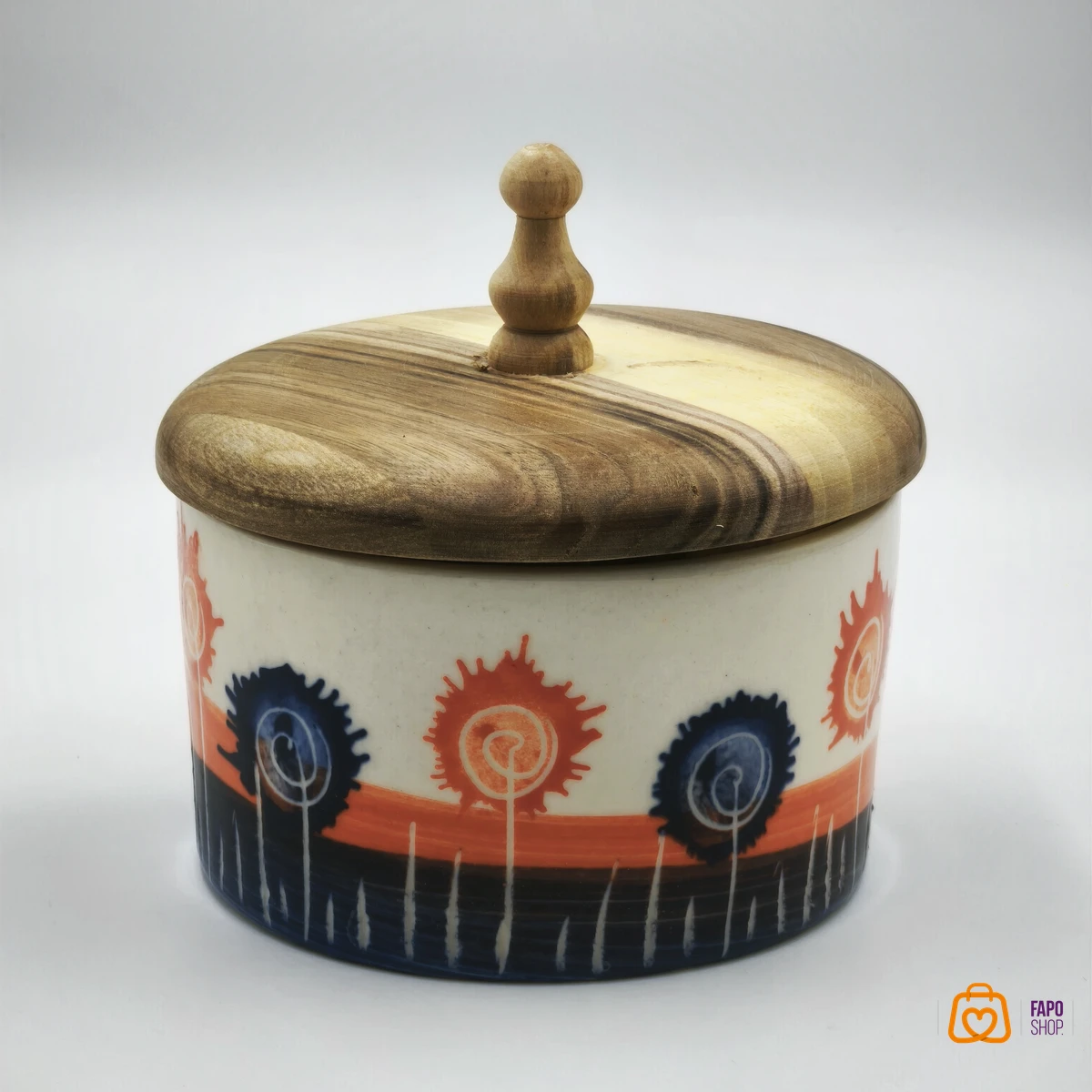 تصویر شکلات خوری سرامیکی خورشید