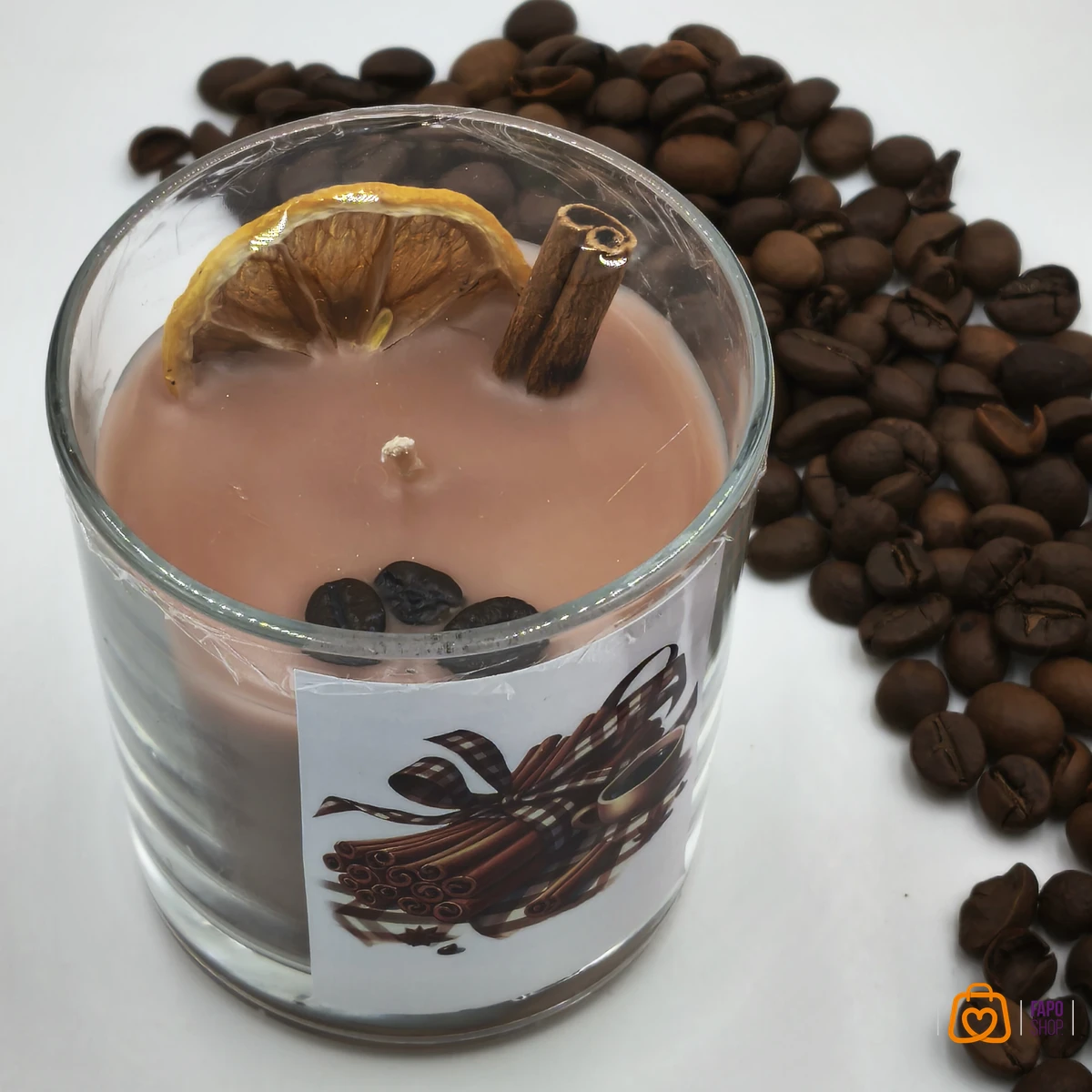 تصویر شمع معطر لیوانی